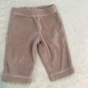 Gray newborn sweatpants